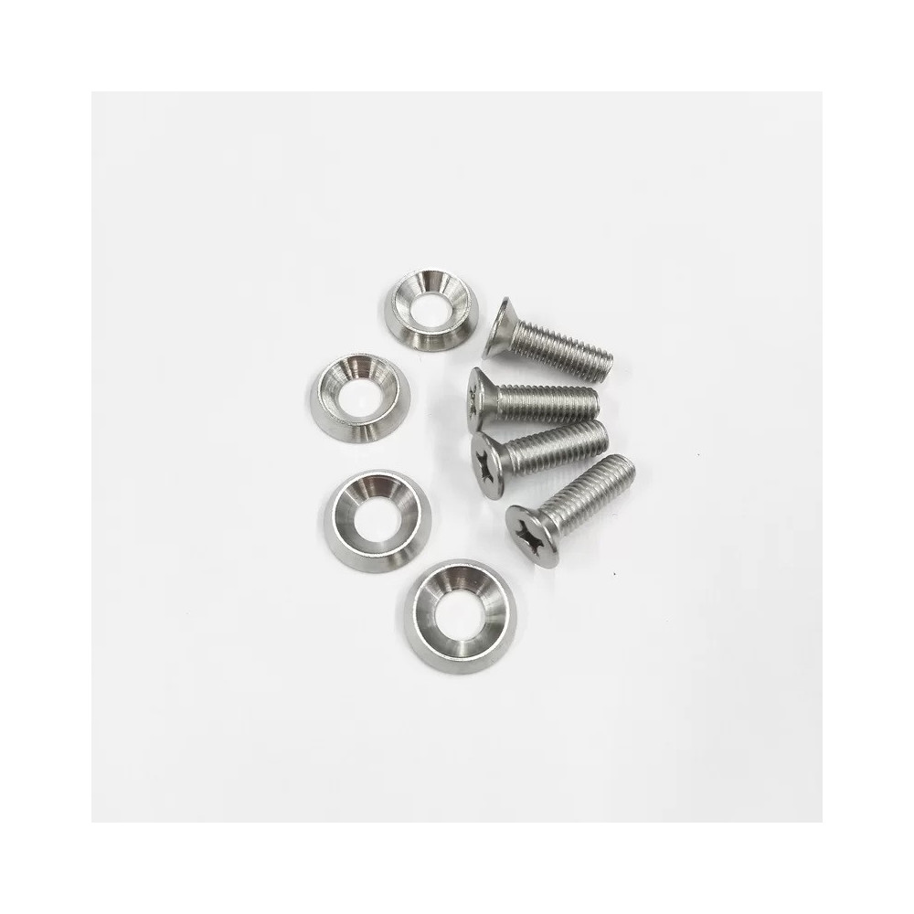 PLKB 4x Screw and 4x Washer set pour Pads-Straps